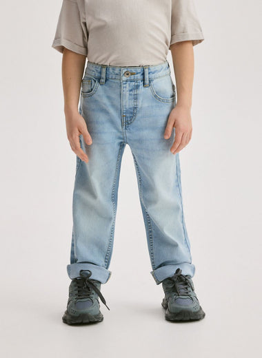 Boys Elastic Regular Jeans