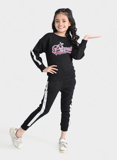 Girls Fleece Track Suit