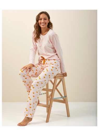 Women Pyjamas ( Pink Hearts )