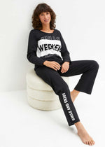 ’Hello Weekend’ Pyjama Set