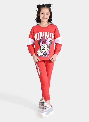 Girls Fleece Track Suit