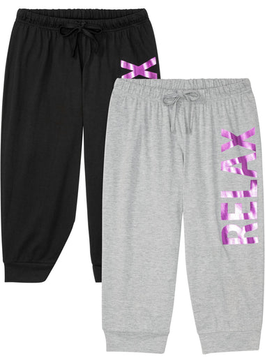 Women's Lounge Capri Pants Pack of 2