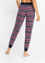 Comfortable pajama pants with Norwegian pattern