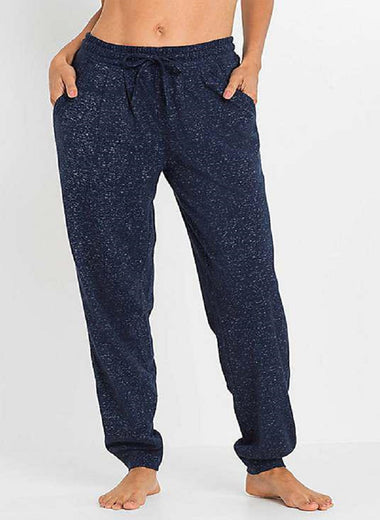 Blue Marl Pyjama Bottoms