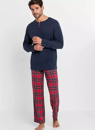Mens Tartan Pyjamas