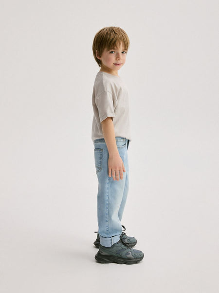 Boys Elastic Regular Jeans