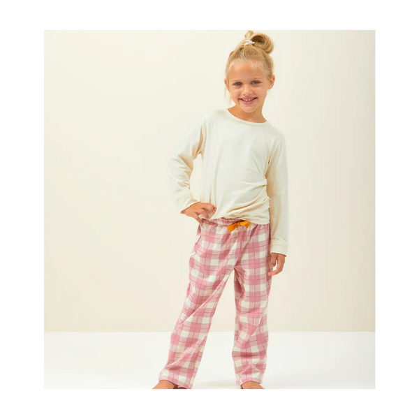 Girls Pyjamas ( Pink Checks )