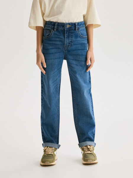 Boys Elastic Regular Jeans