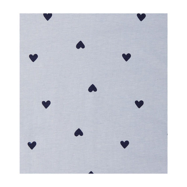 Women Pyjamas ( Light Blue Hearts )