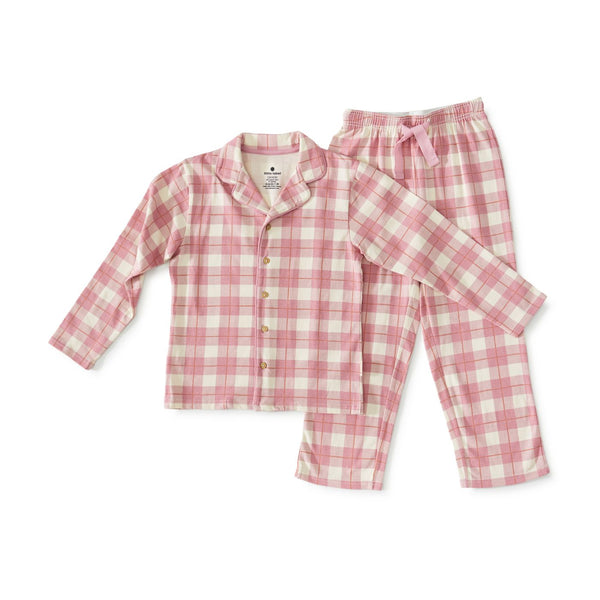 Classic Girls Pyjamas ( Large Pink Checks )