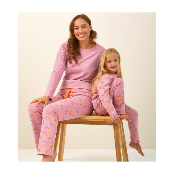 Women Pyjamas ( Pink Bow )