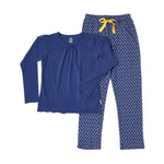 Women Pyjamas ( Blue Triangle Dots )