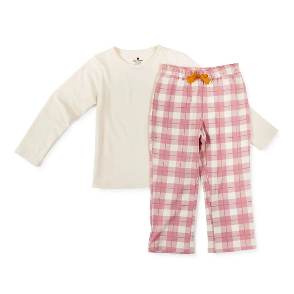 Girls Pyjamas ( Pink Checks )
