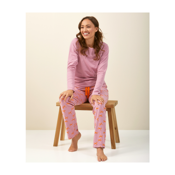 Women Pyjamas ( Pink Bow )