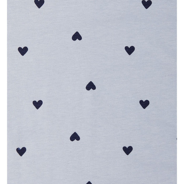 Girls Pyjamas (Light Blue Hearts)