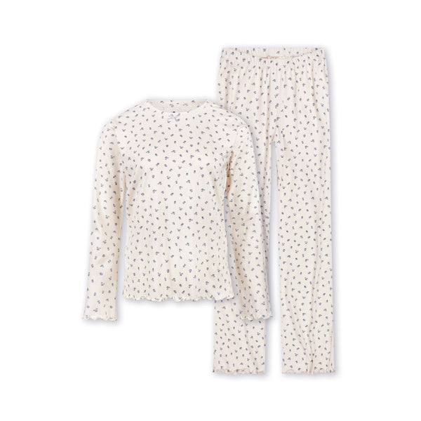 Emma Pyjamas Girls Rosebuds Blue