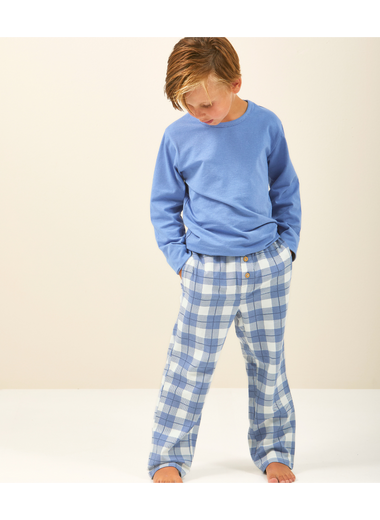 Boys Pyjamas ( Blue Checks )