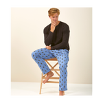 Oliver Men Pyjamas Blue Penguins