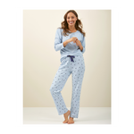 Women Pyjamas ( Light Blue Hearts )