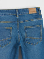 Boys Elastic Regular Jeans