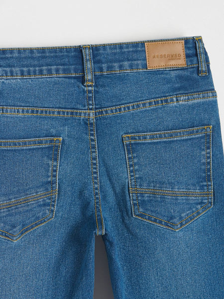 Boys Elastic Regular Jeans