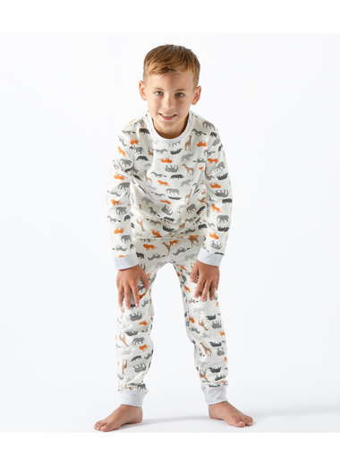 Boys Pyjamas (White Safari)