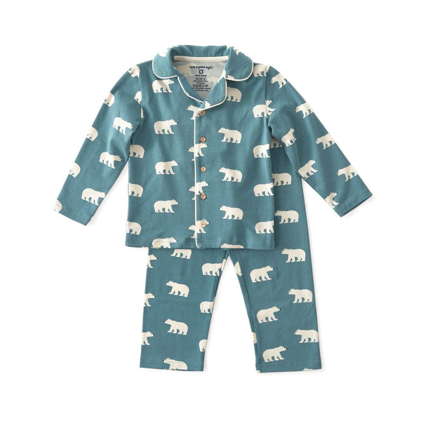 Boys Pyjama Set (Blue Polar Bear)