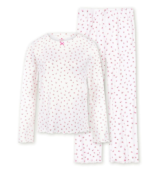 Emma Pyjamas girls Rosebuds Pink