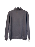 Quarter Zipped Sweatshirt (Grey)