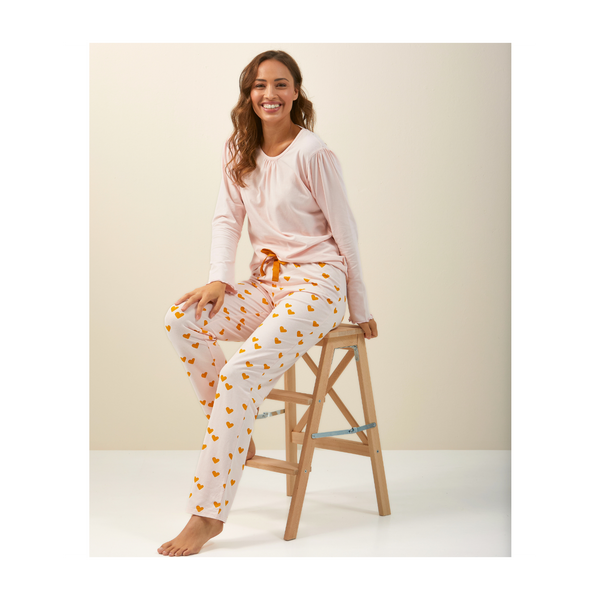 Women Pyjamas ( Pink Hearts )