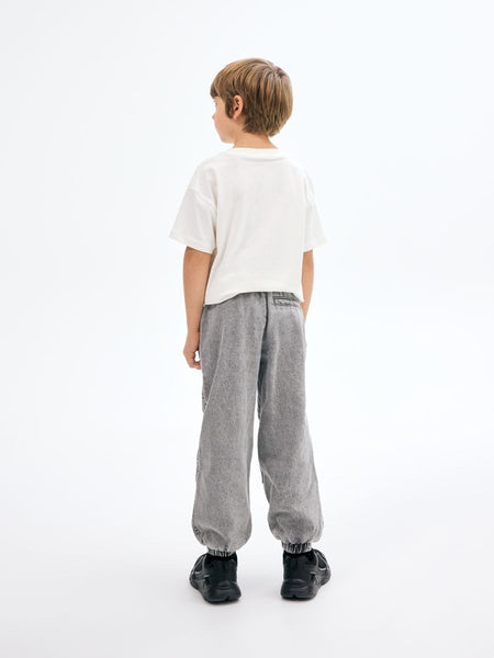 Boys Cotton Parachute Pants
