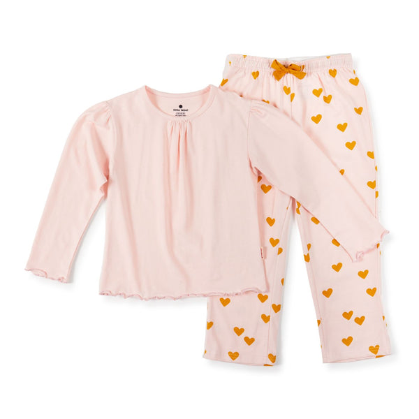 Girls Pyjamas ( Pink Hearts )