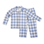 Classic Boys Pyjamas ( Large Blue Checks )