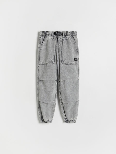 Boys Cotton Parachute Pants