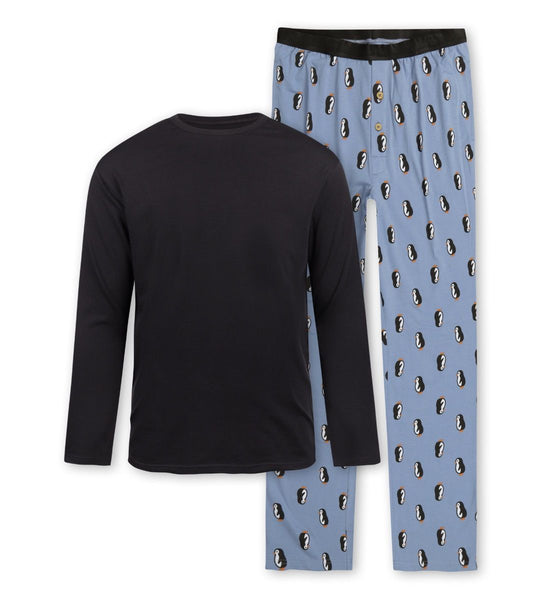 Oliver Men Pyjamas Blue Penguins