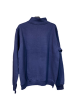 Quarter Zipped Sweatshirt (Navy)