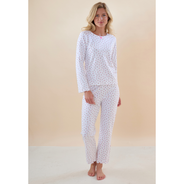 Emma Pyjamas Women Rosebuds Pink