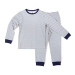 Boys Pyjamas (Cream Blue Striped)