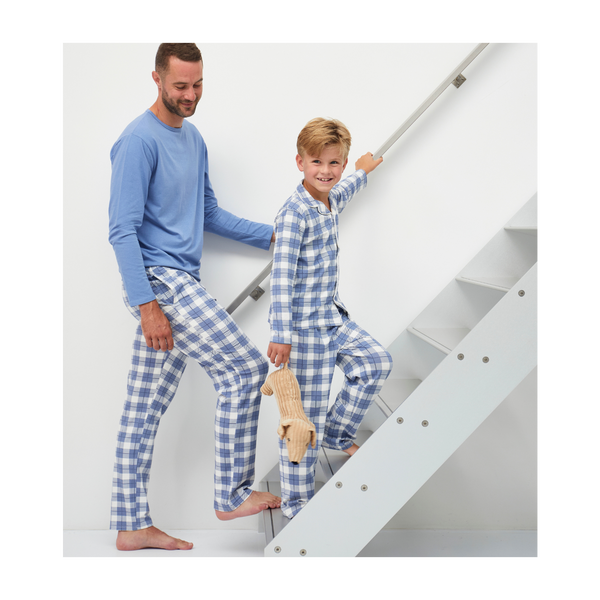 Men Pyjamas ( Large Blue Checks )