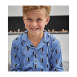 Boys Pyjama Set (Blue Penguin)