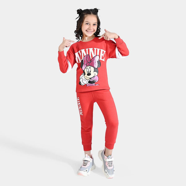 Girls Fleece Track Suit