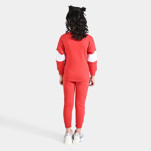 Girls Fleece Track Suit