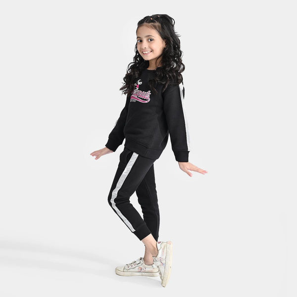 Girls Fleece Track Suit