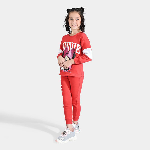 Girls Fleece Track Suit