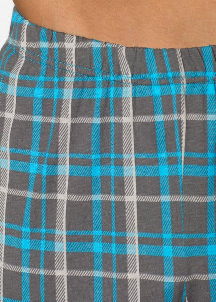 Long checked pajama nightsuit