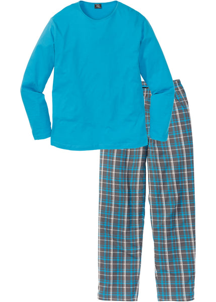 Long checked pajama nightsuit