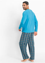 Long checked pajama nightsuit
