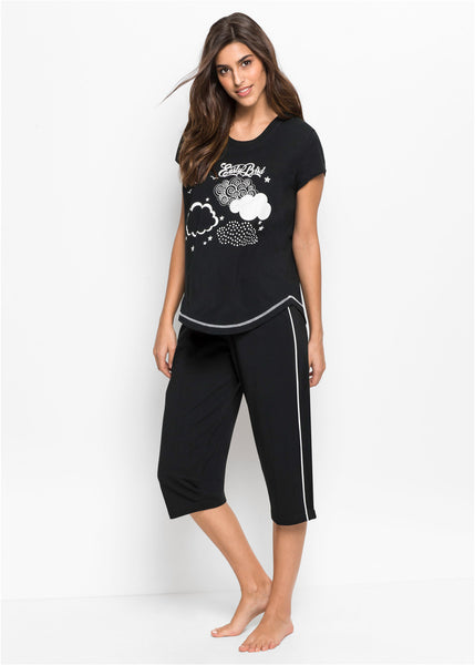 Cropped Cotton Pyjamas