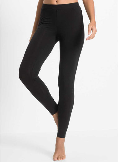 Stylish leggings with back pockets(Black)