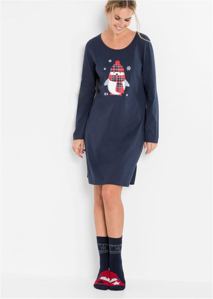 Nice nightdress with front print